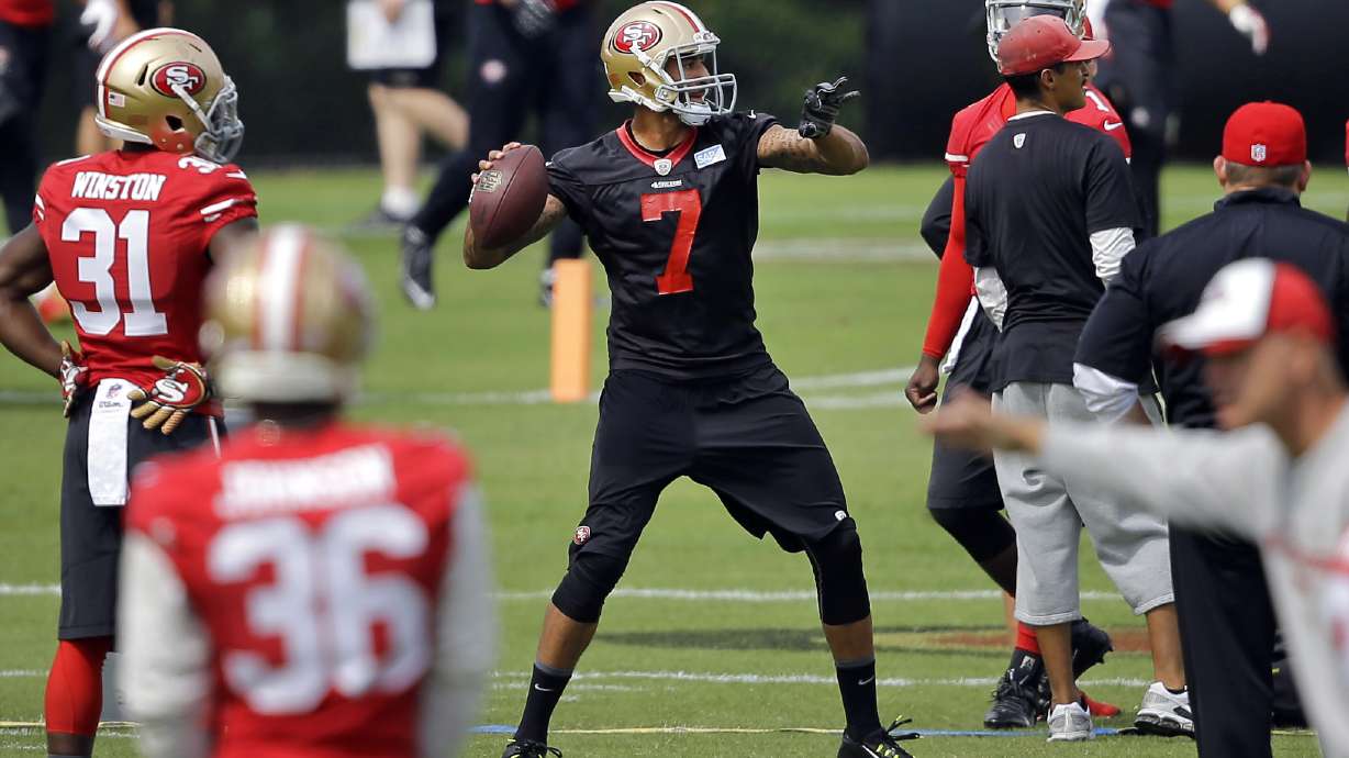 49ers' Kaepernick won't play much against Broncos