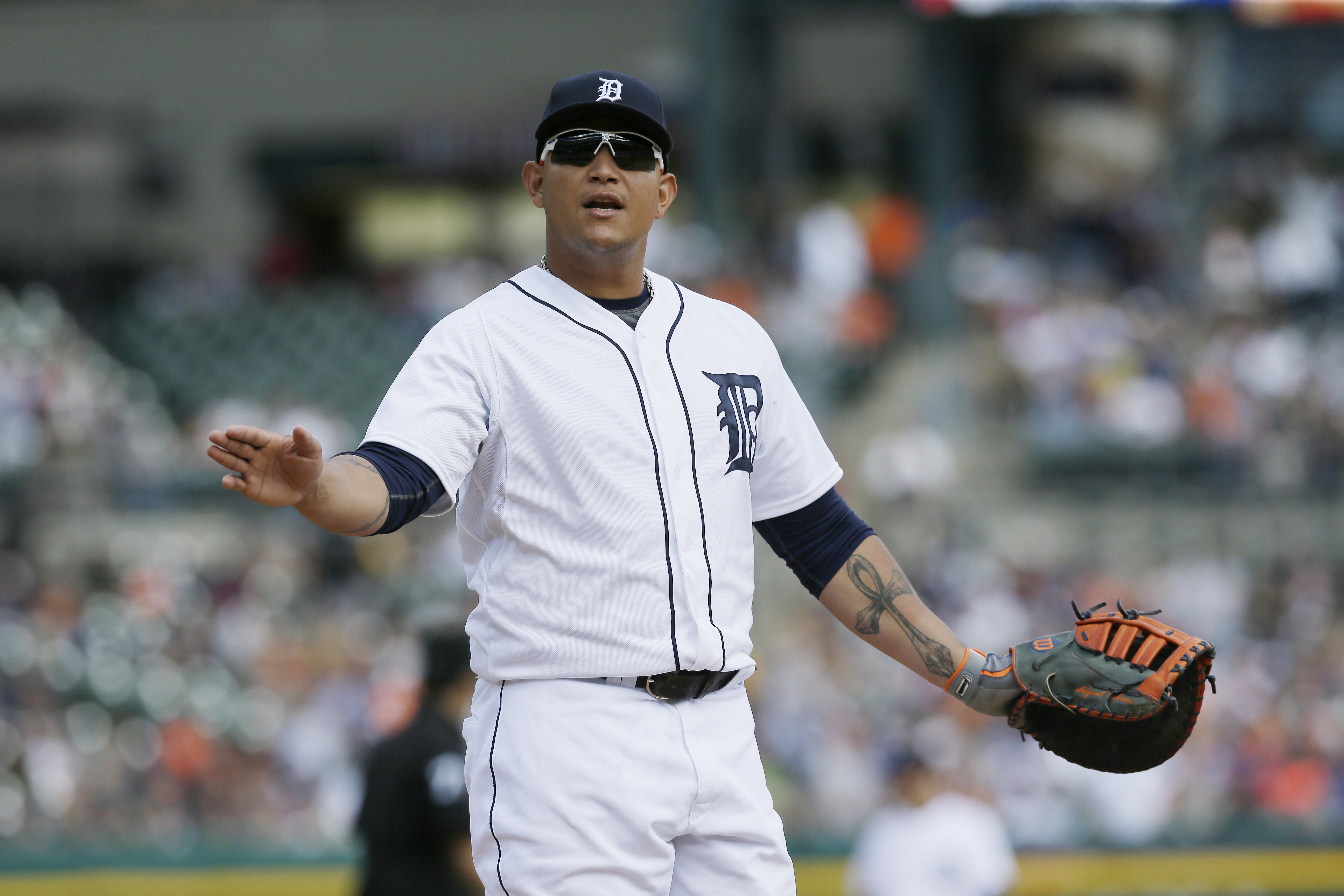 Bobblehead bobble: Cabrera MVPs show wrong league