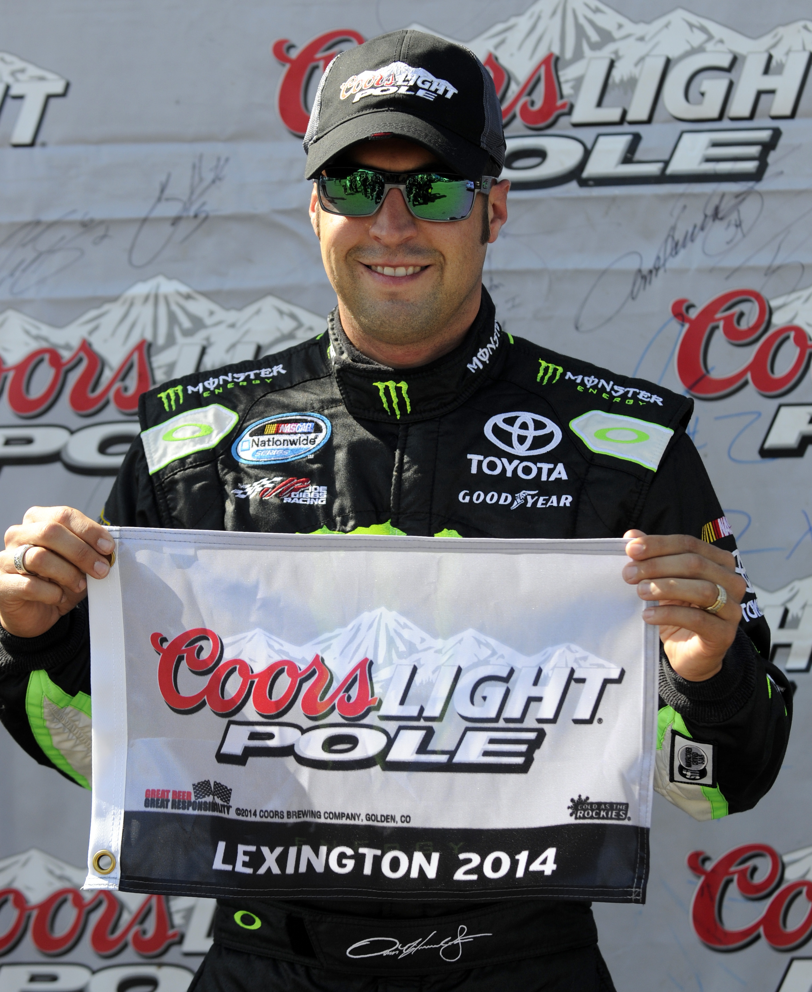 Hornish wins pole for Nationwide race at Mid-Ohio