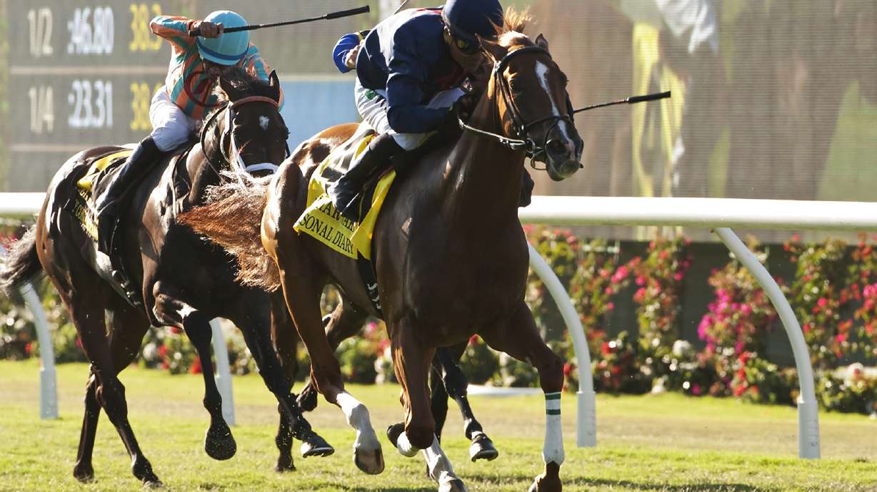 Personal Diary wins Grade 1 Del Mar Oaks