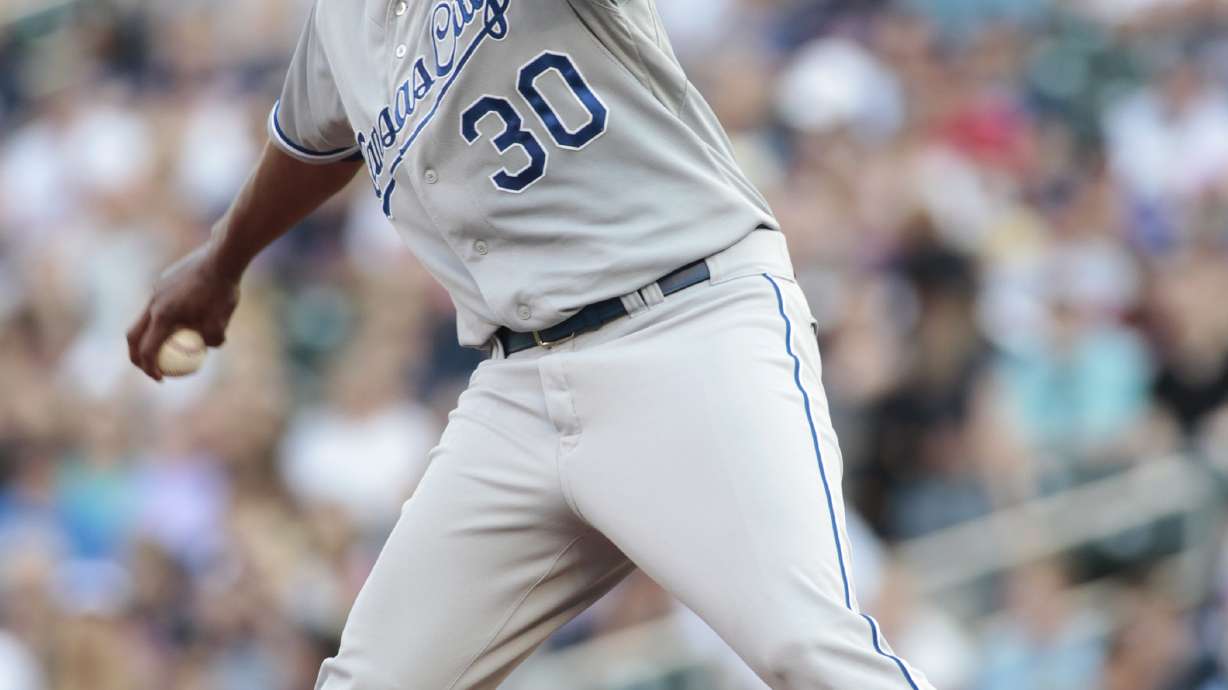 Ventura dominant early before Royals fall