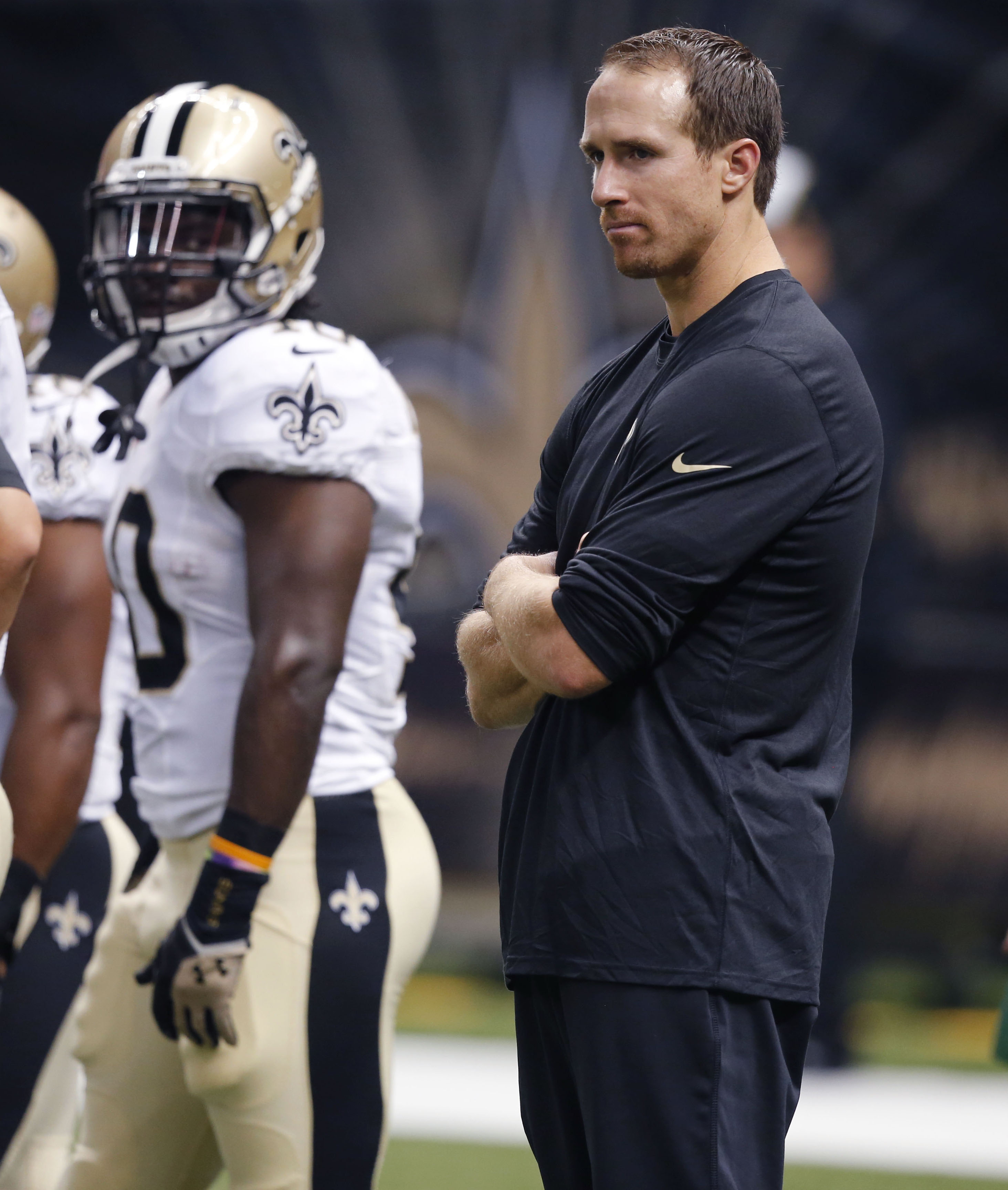 Saints' Drew Brees returns to practice
