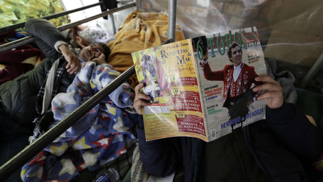 Novice matadors' hunger strike over bullfight ban