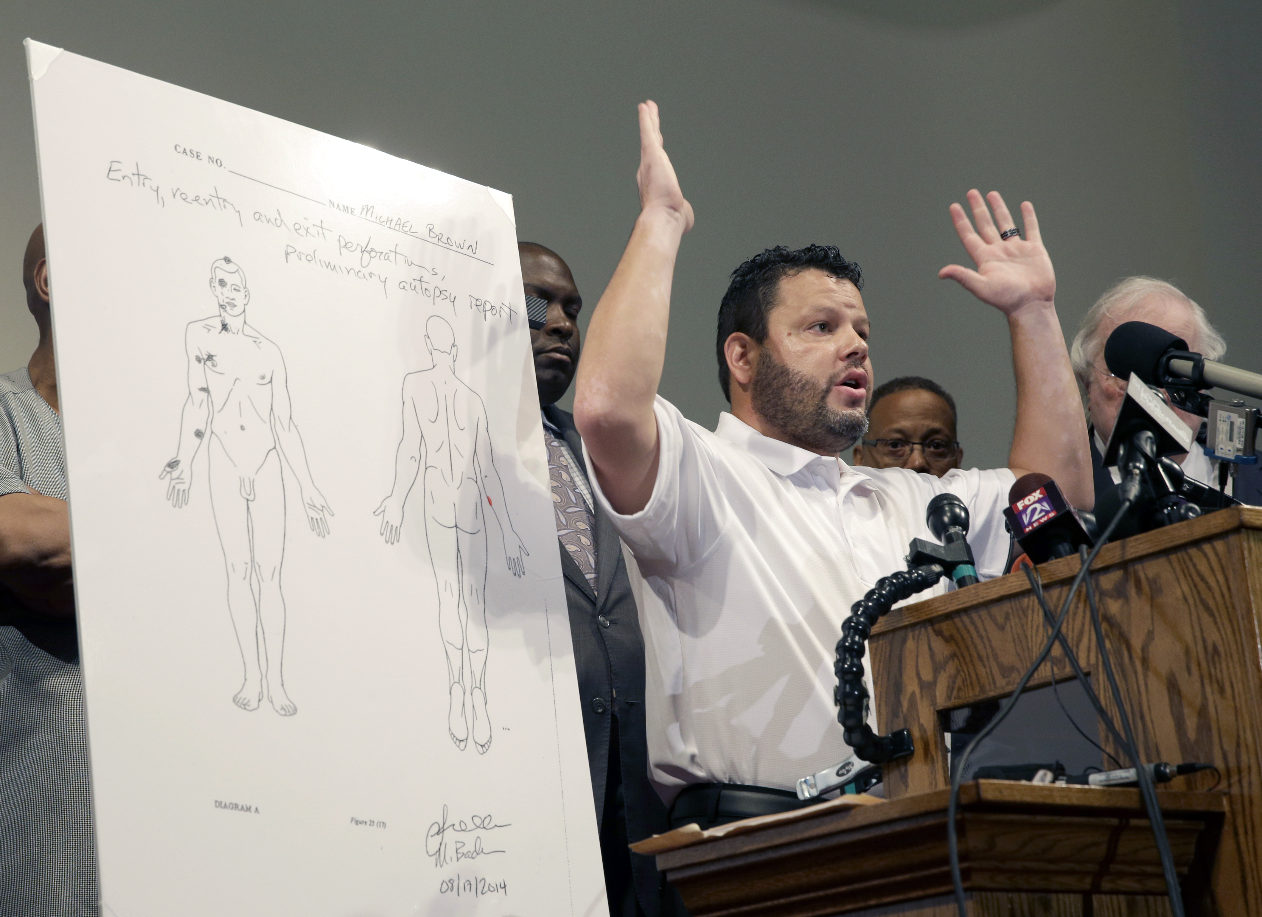 Key events following the death of Michael Brown