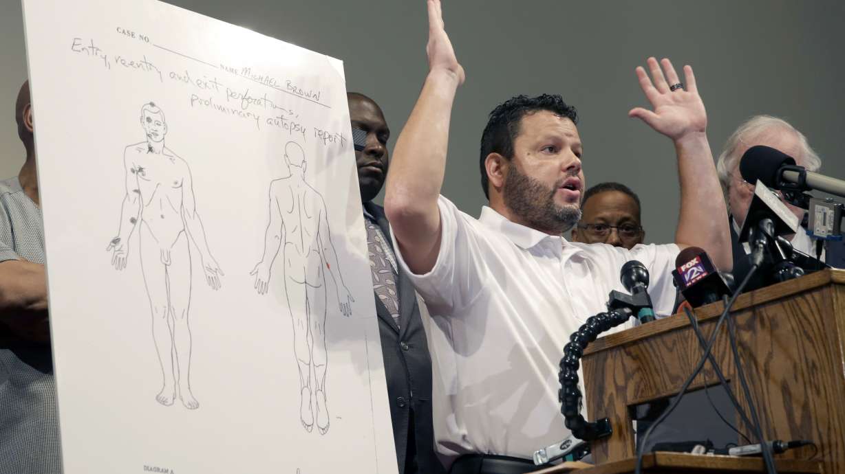 Key events following the death of Michael Brown