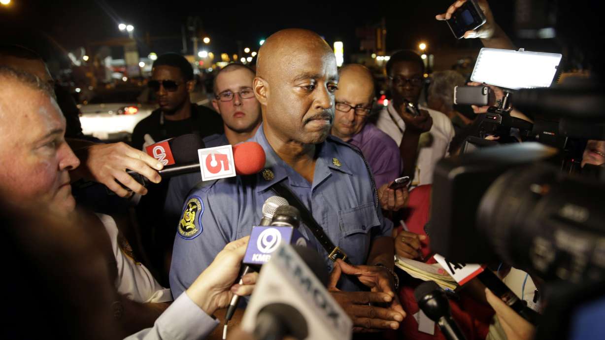 How can authorities restore order in Ferguson?