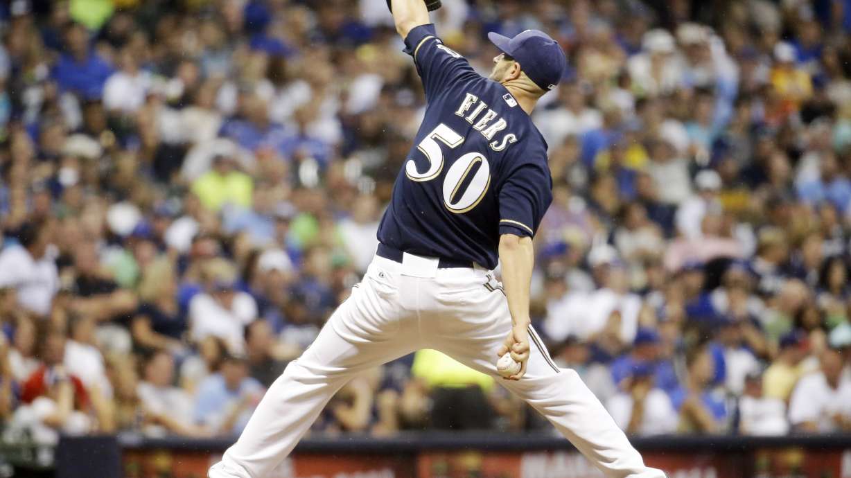 Fiers and Brewers dominate Blue Jays in 6-1 win