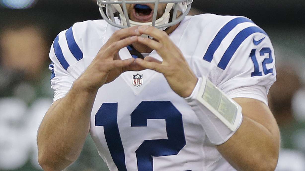 Colts ready to defend 1st division title with Luck