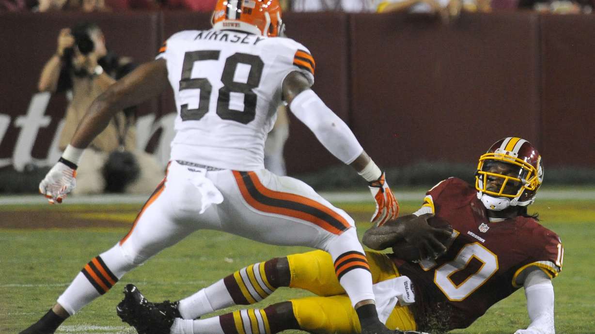 RG3's ungraceful slide remains hot Redskins topic