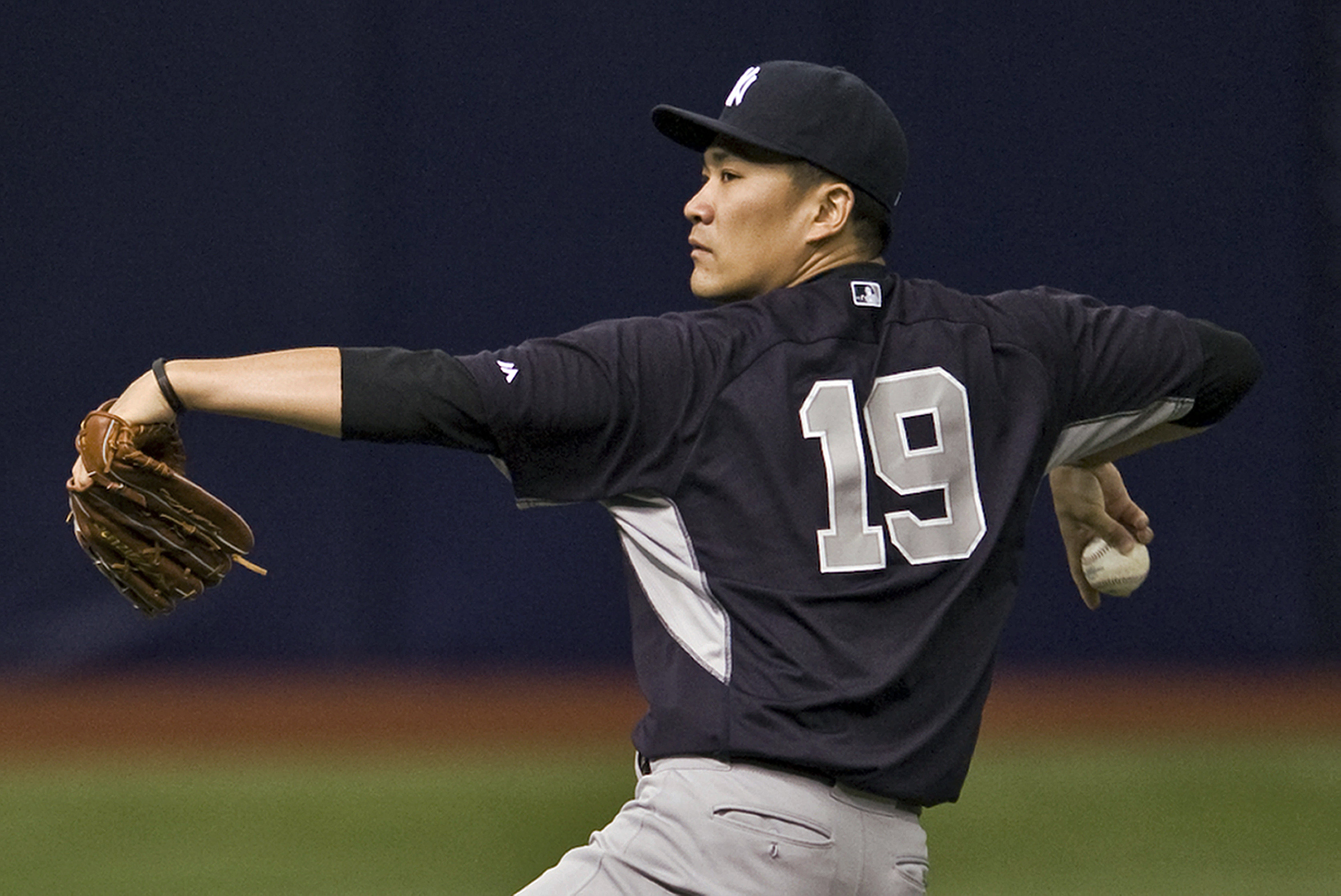 Yankees RHP Tanaka throws 35-pitch bullpen session