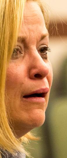 Dea Millerberg reacts to sentencing on Thursday Aug. 21.