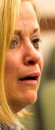 Dea Millerberg reacts to sentencing on Thursday Aug. 21.