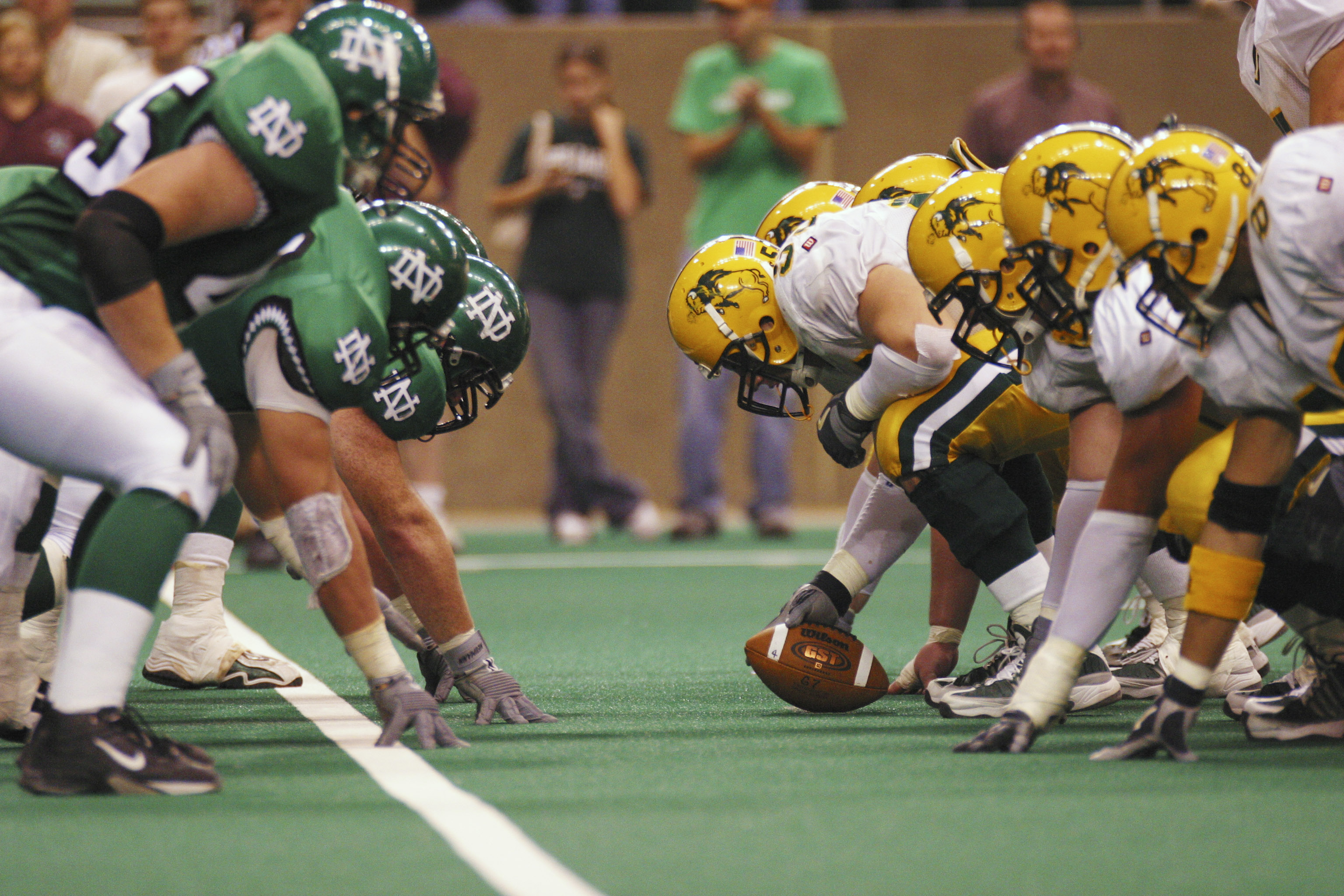 Longstanding ND college football rivals meet again