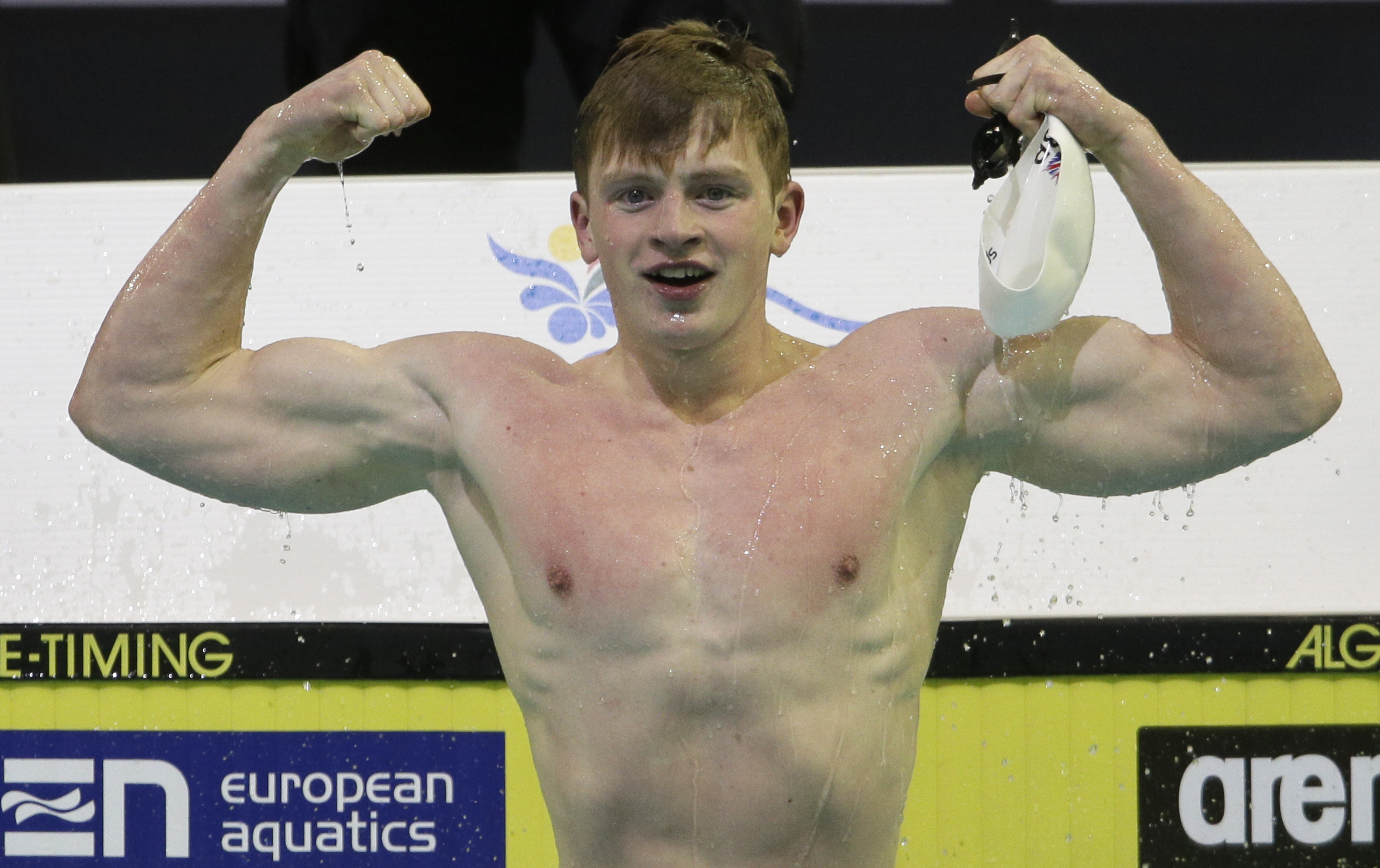 Adam Peaty breaks 50 breaststroke world record