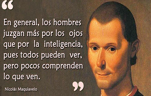 Opinión: Maquiavelo vs la Bondad