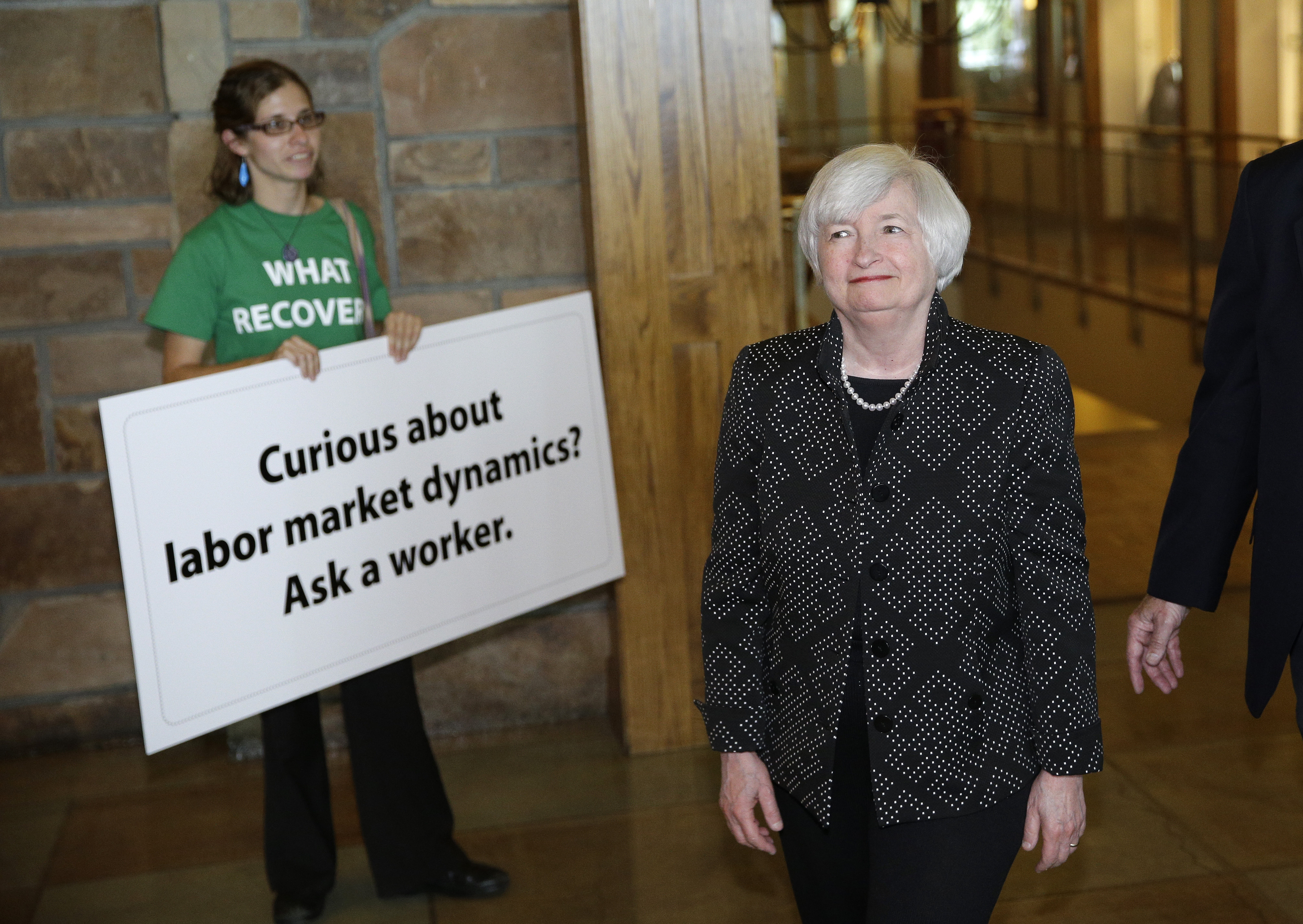 Jackson Hole demonstrators rally against rate hike