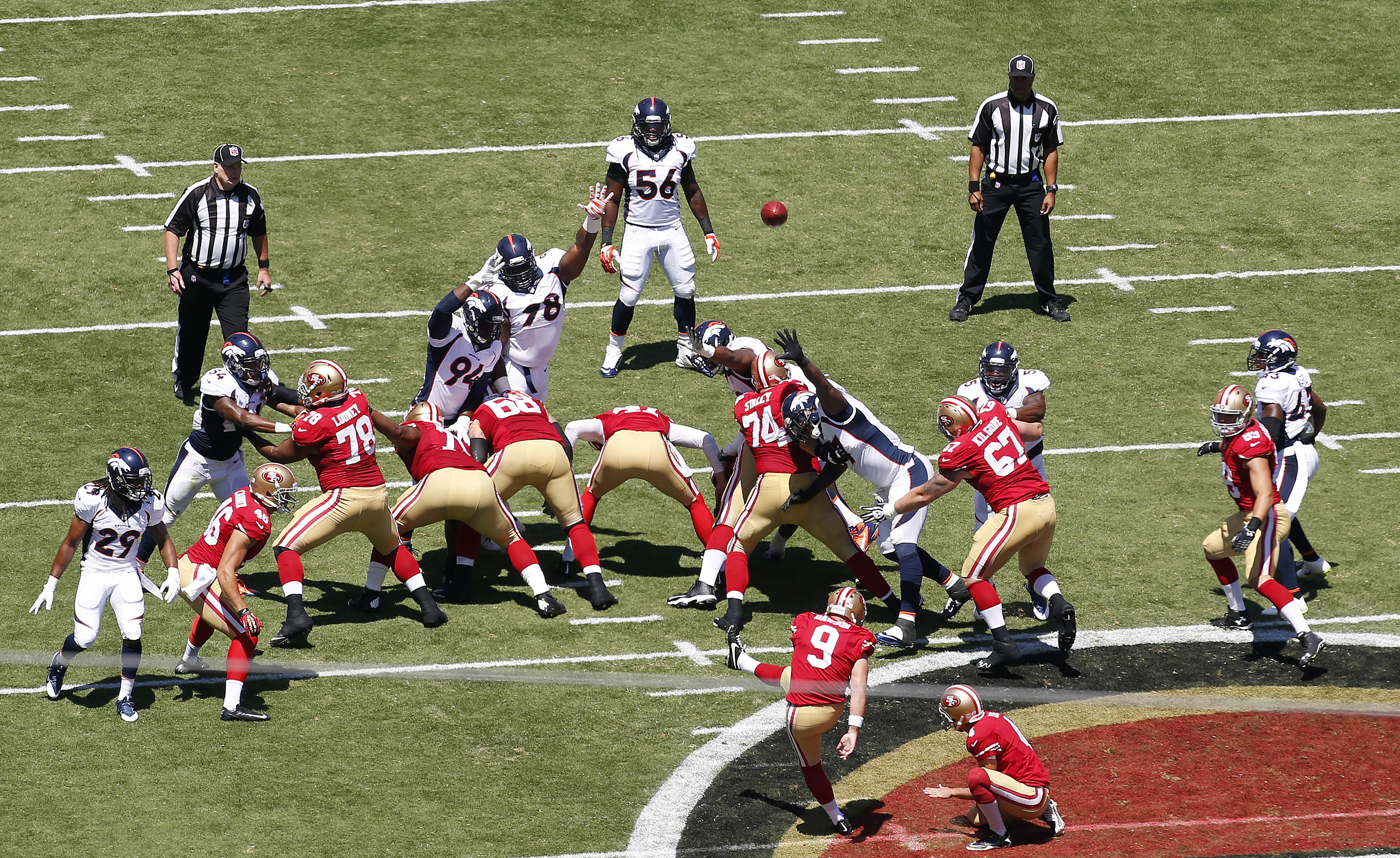 New, longer grass laid at 49ers' Levi's Stadium