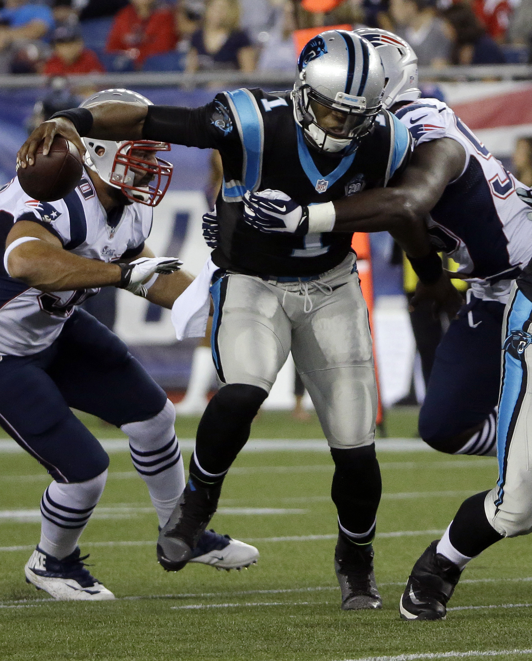 Panthers' O falls flat in 30-7 loss to Patriots