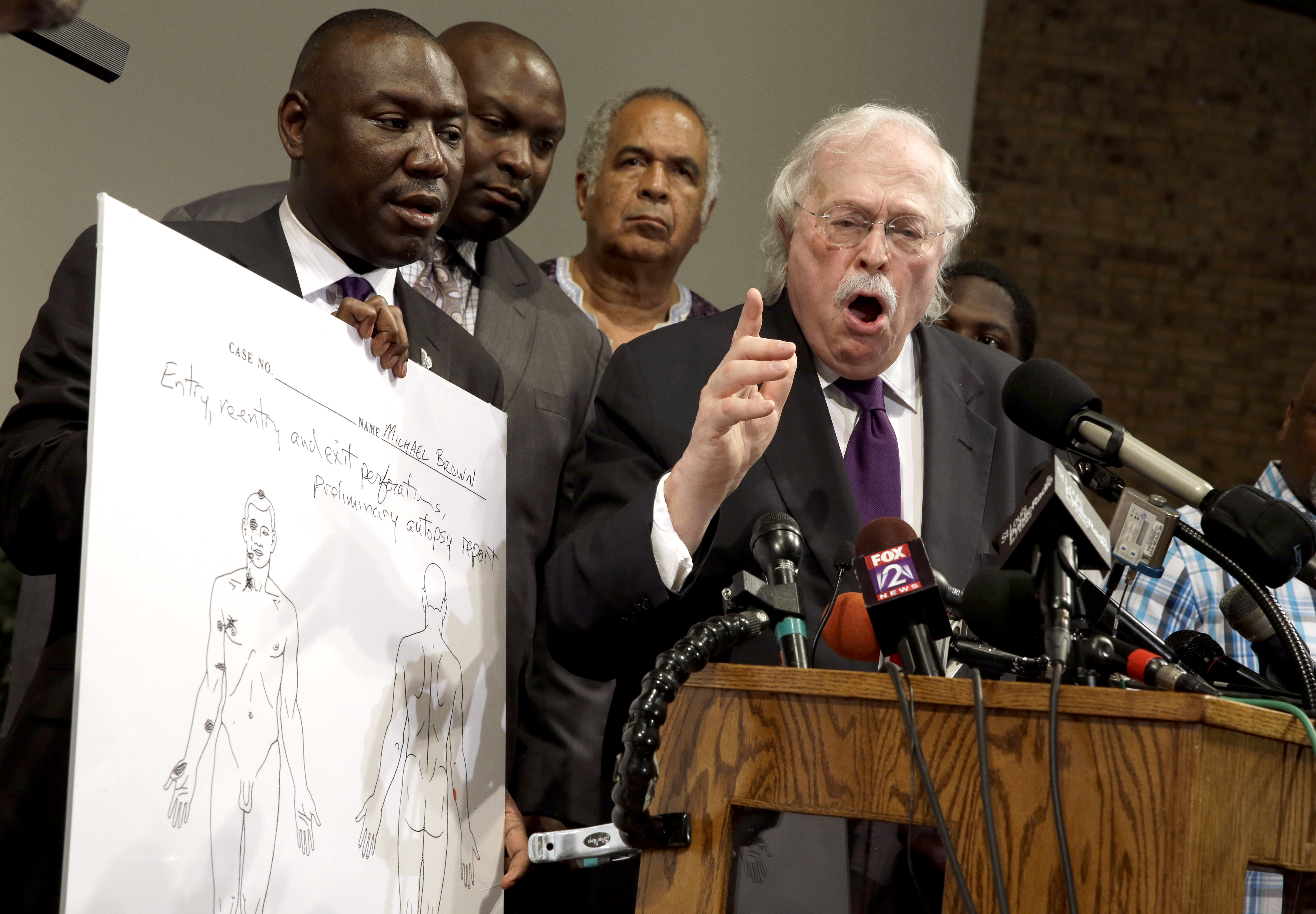 Key events following the death of Michael Brown