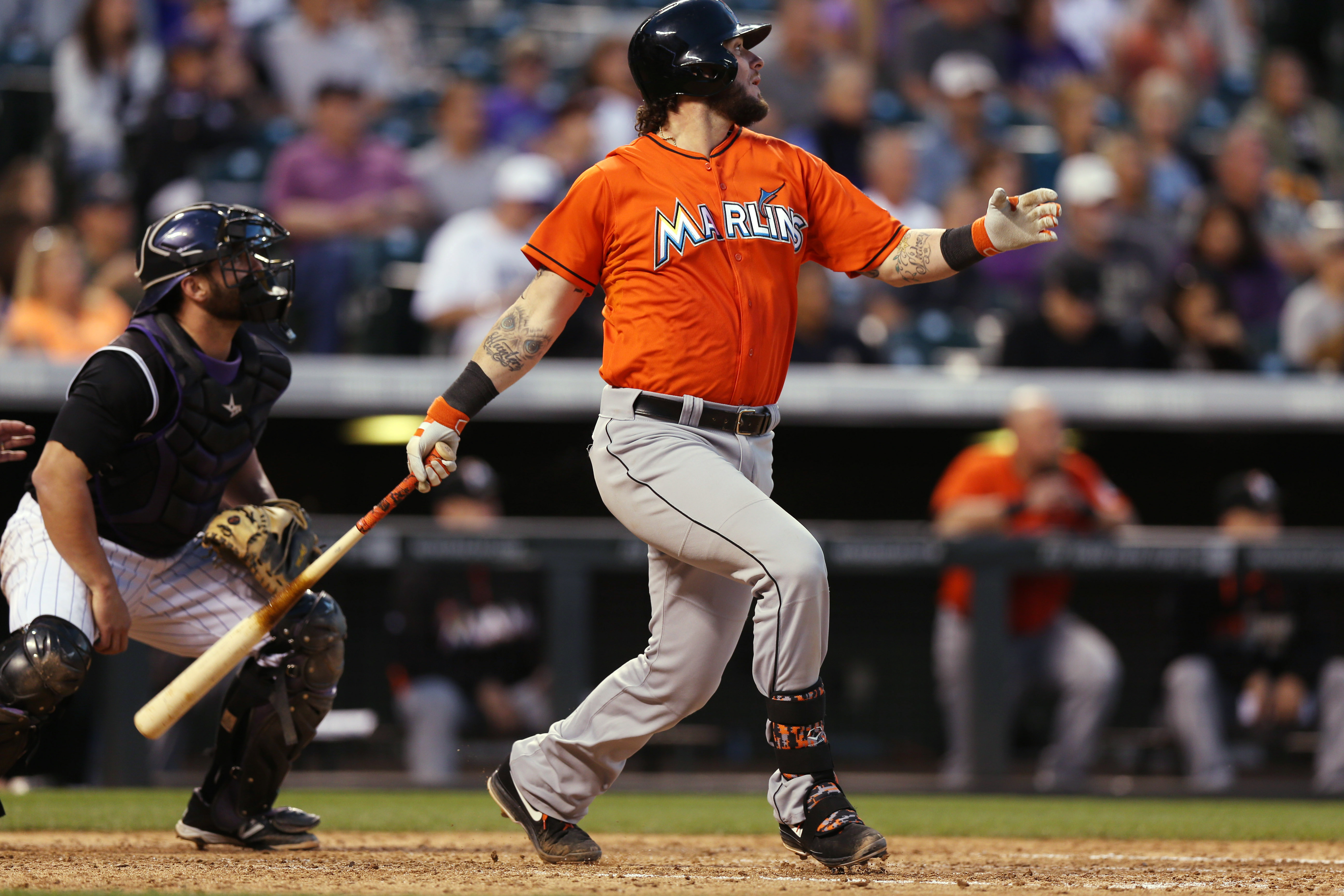 Dickerson's hit in 13th lifts Rockies past Marlins