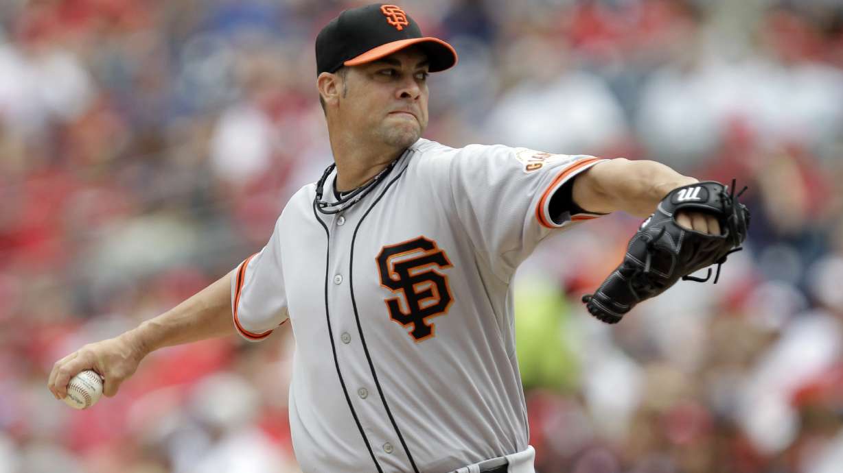 Giants' pen suffers setback in 14-6 loss to Nats