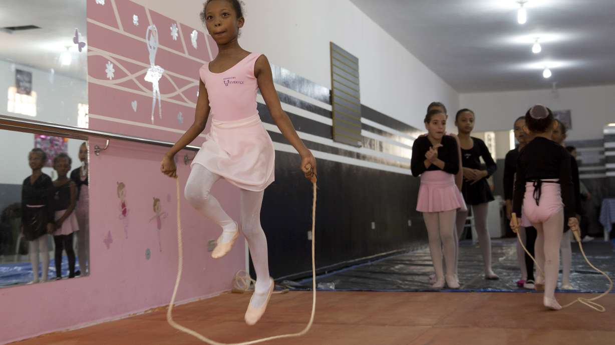 Girls from Brazil's favelas find escape in ballet