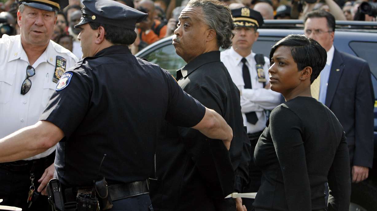 Back in spotlight, Sharpton seizes the moment