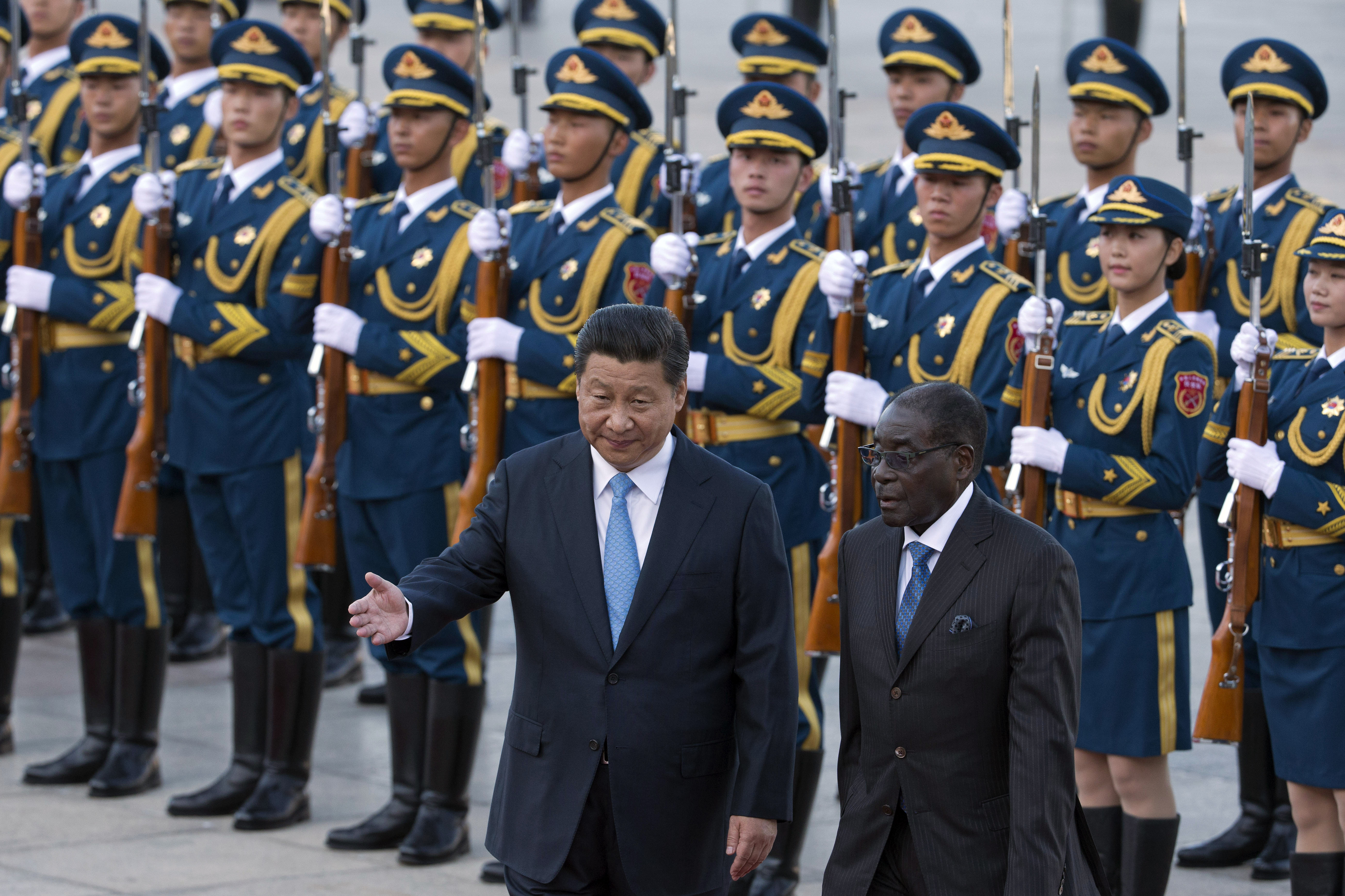 Zimbabwe seeks China's aid as Mugabe meets Xi