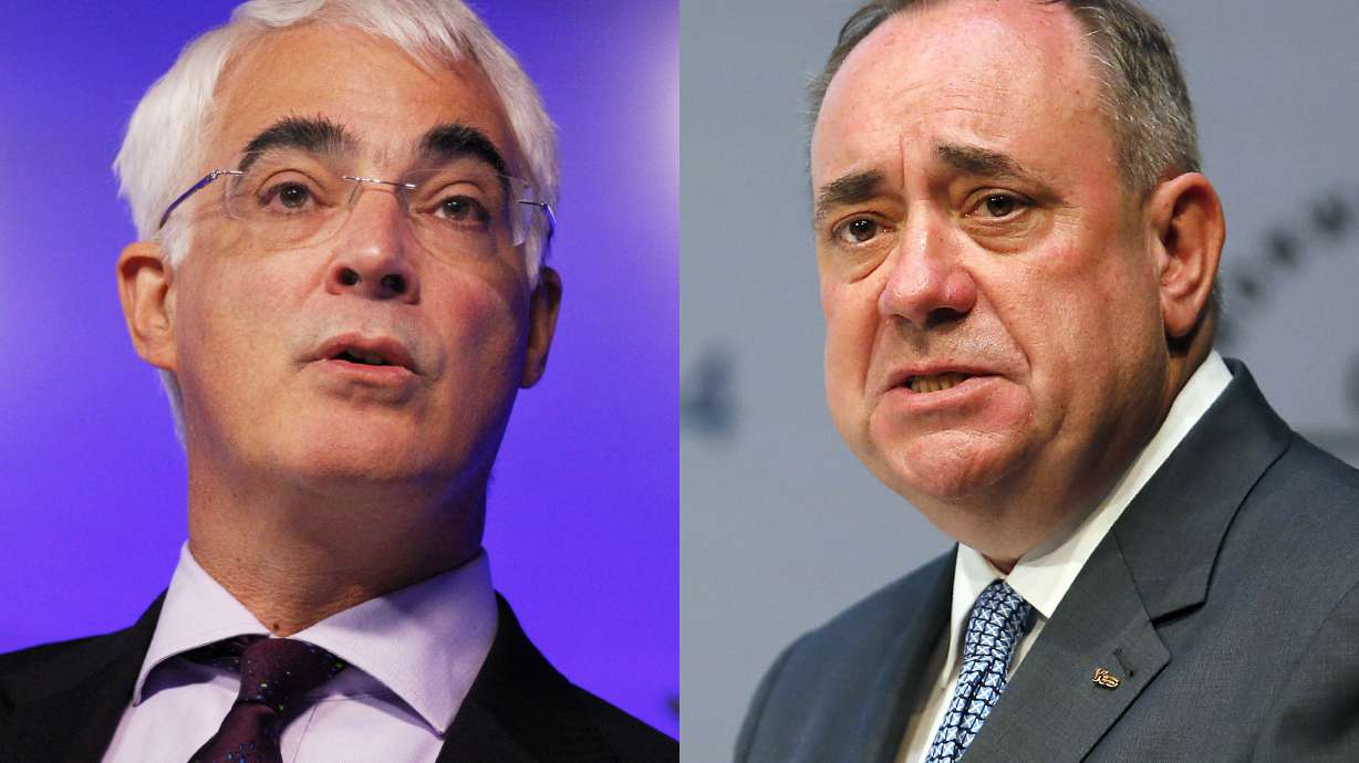 Leaders clash in final debate before Scotland vote