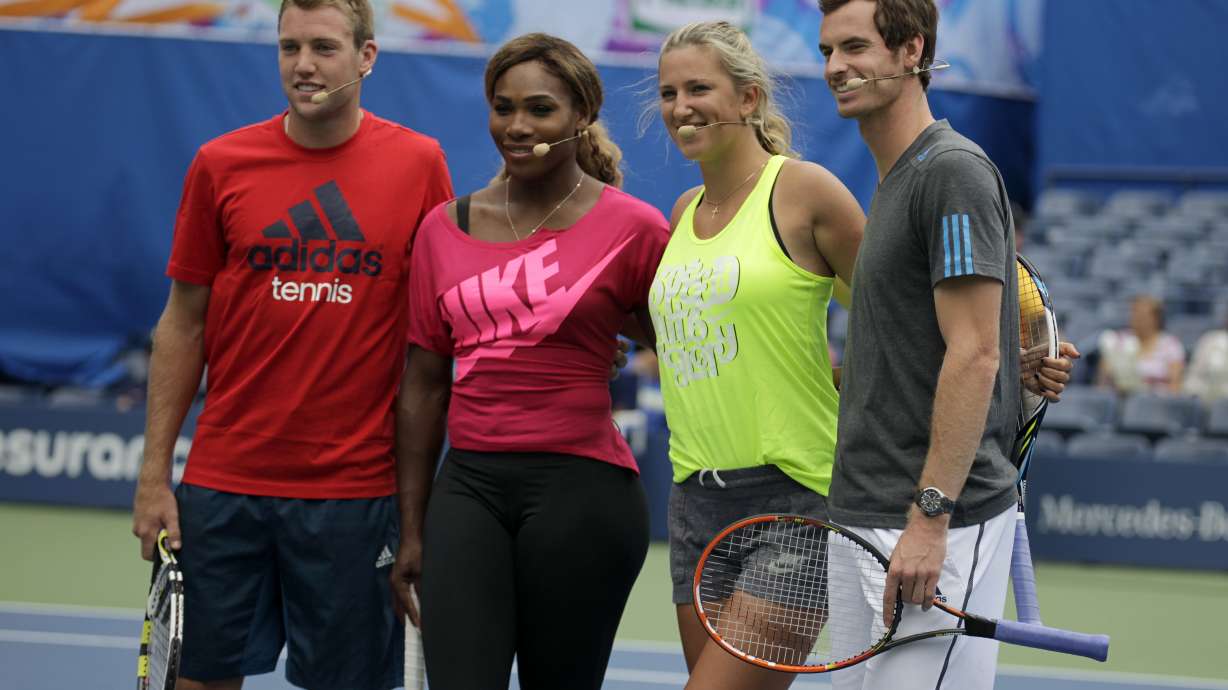 US OPEN SCENE: Fireworks rock opening ceremony