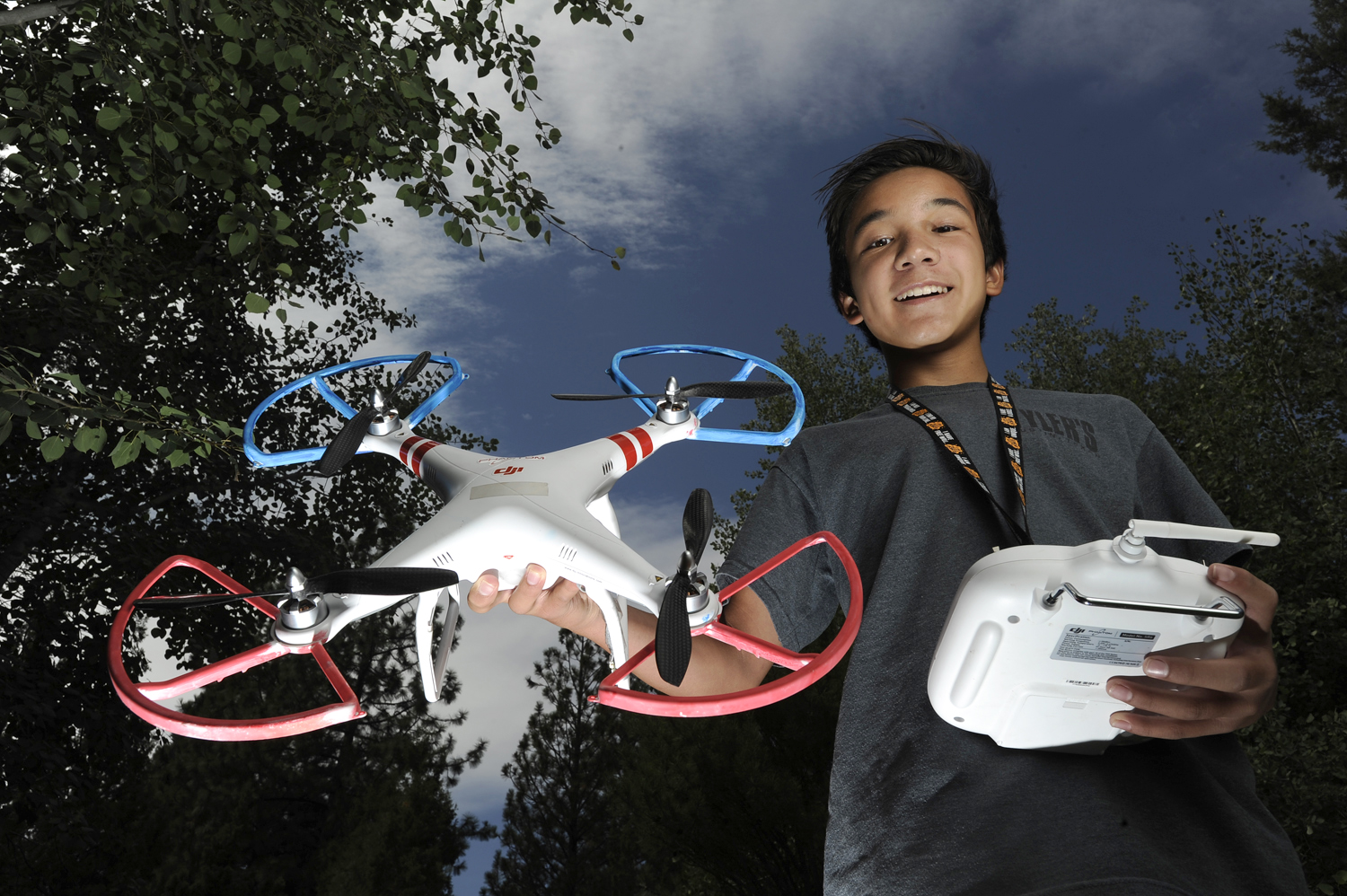 Oregon teenager's drone worried firefighting crews