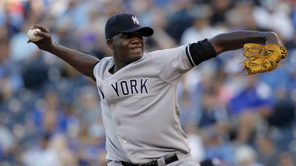 Yankees rout Royals 8-1 in makeup of June rainout