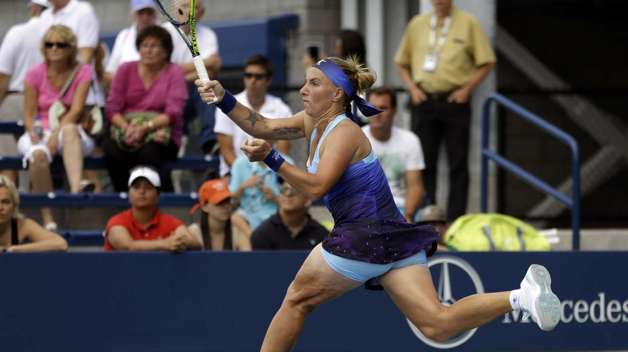 2004 US Open champ Kuznetsova loses in 1st round