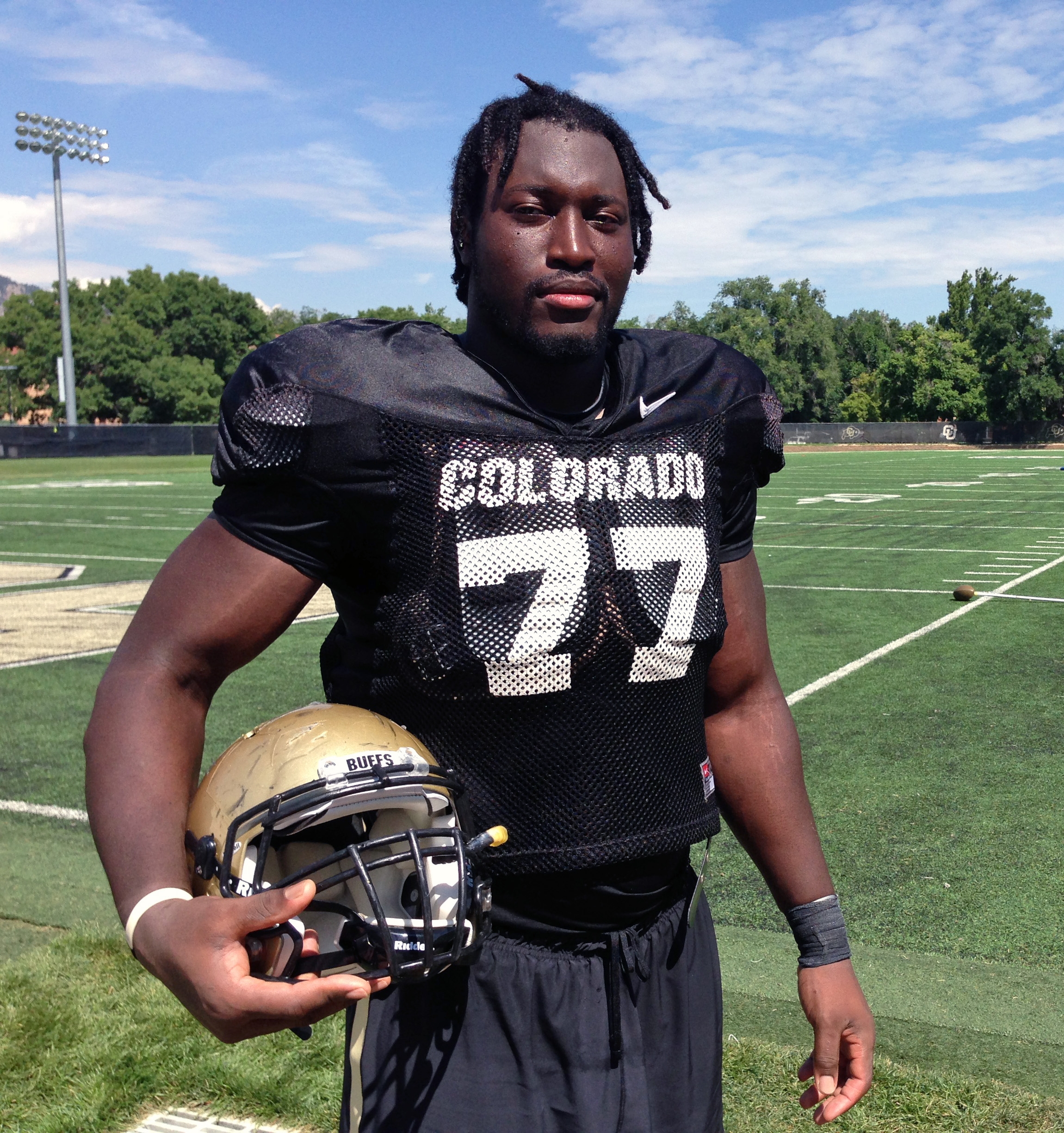 Big-hearted Cameroonian OL paves way for Colorado