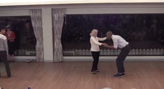 A swing dancing birthday for 90 year old woman KSL com