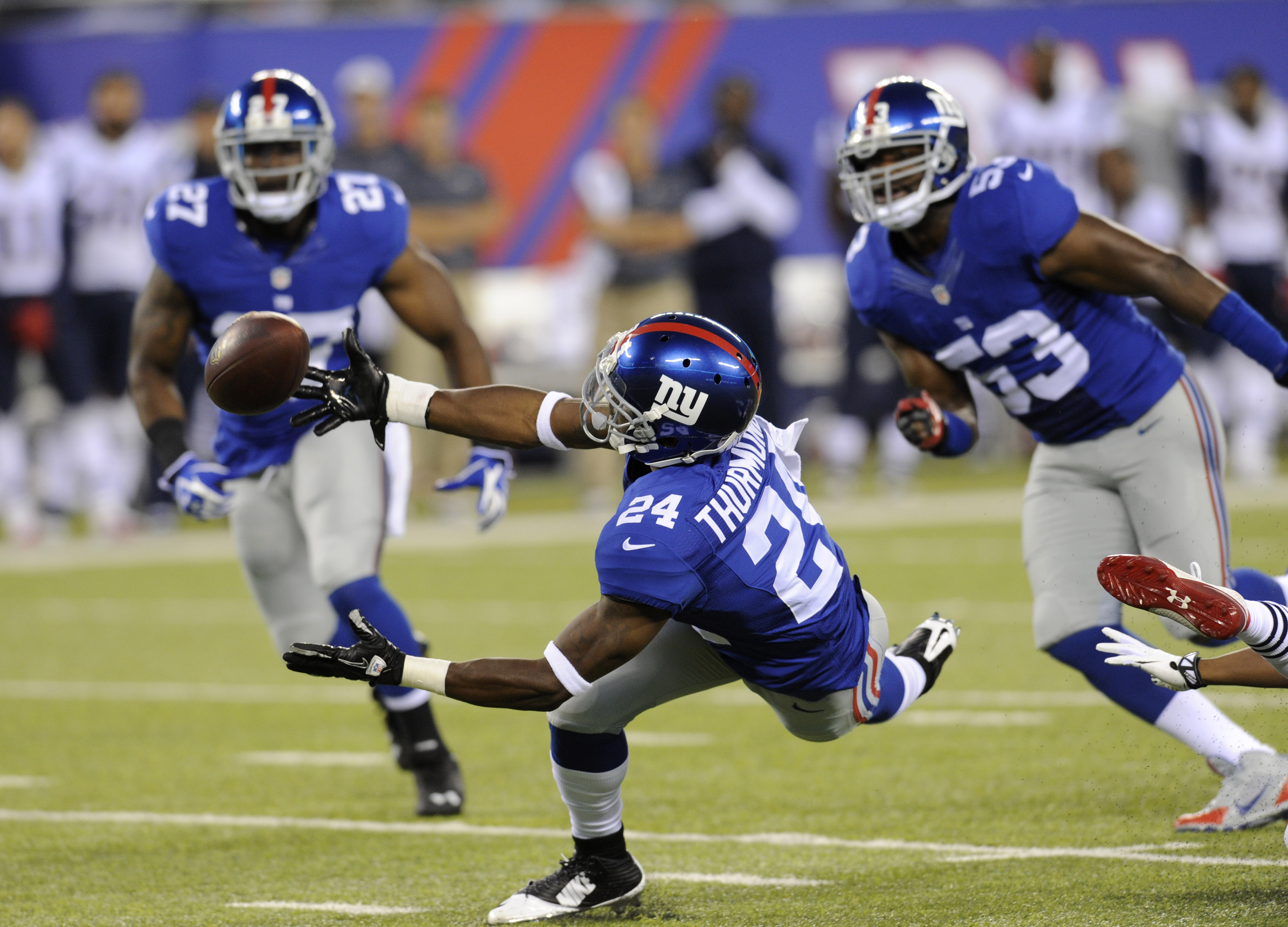 Giants cap undefeated preseason with win over Pats