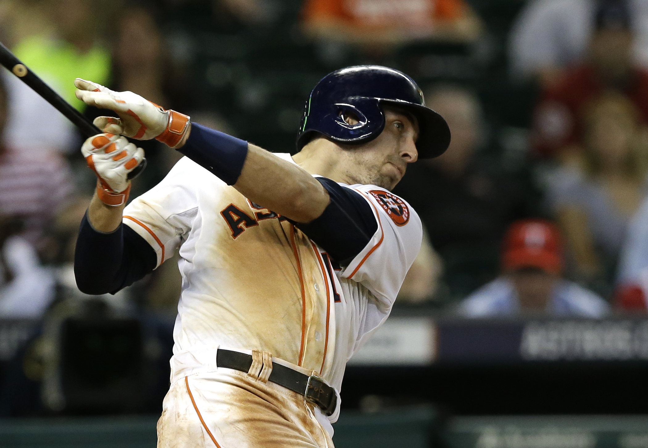 Castro's slam sends McHugh, Astros over Rangers
