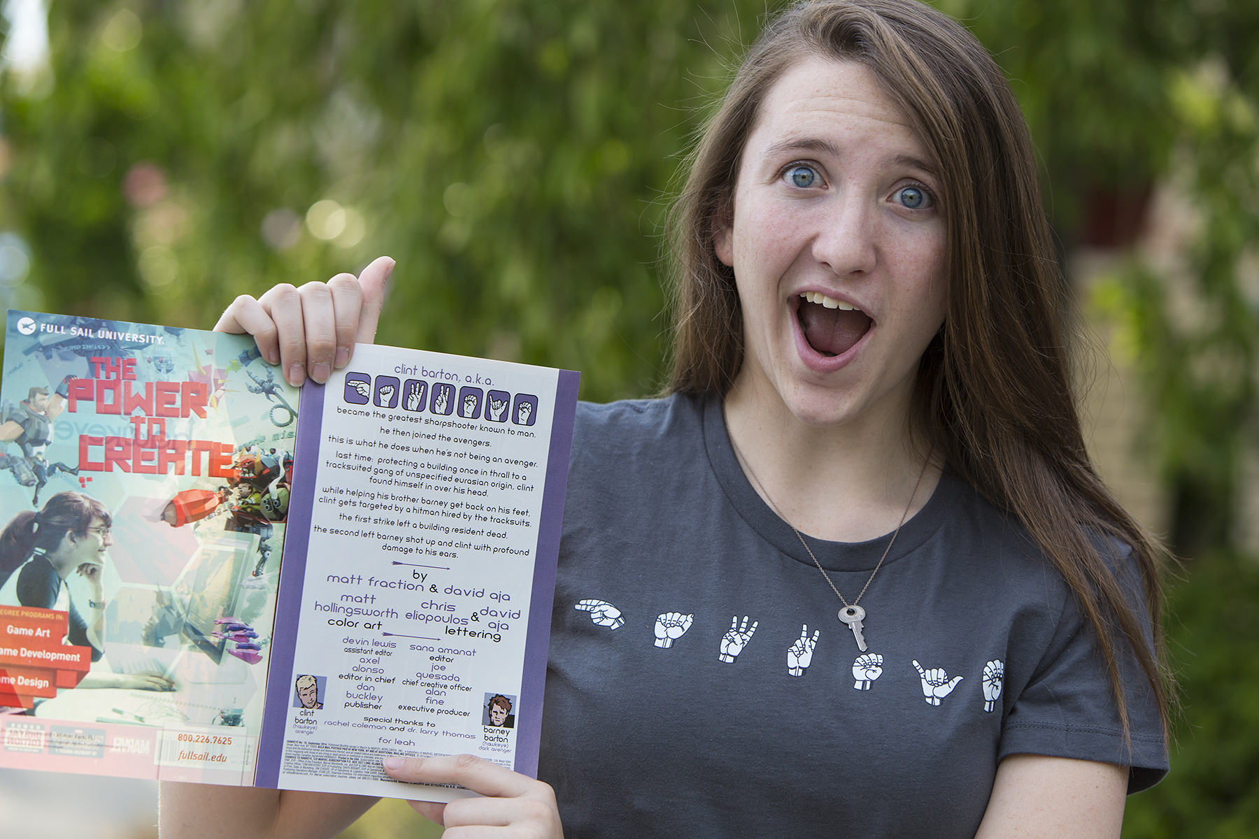 Utah girl inspires Marvel comic featuring deaf hero