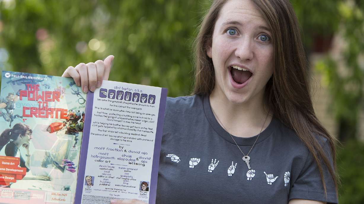 Utah girl inspires Marvel comic featuring deaf hero
