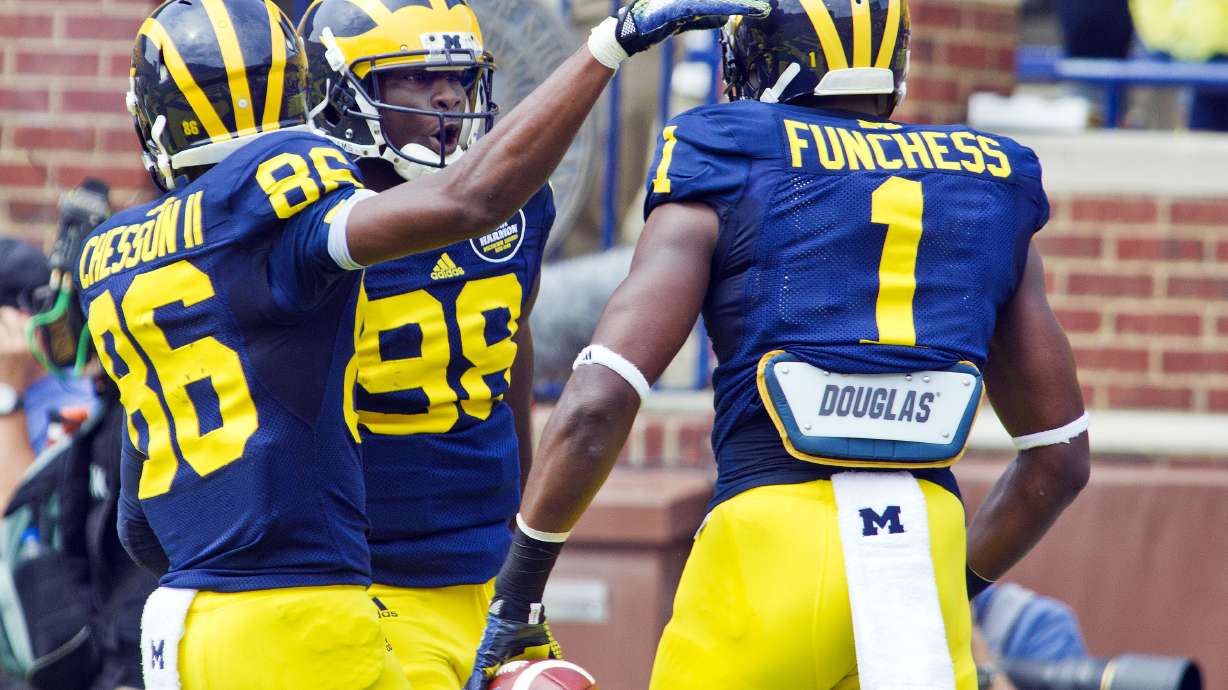 Michigan routs Appalachian State 52-14 in rematch