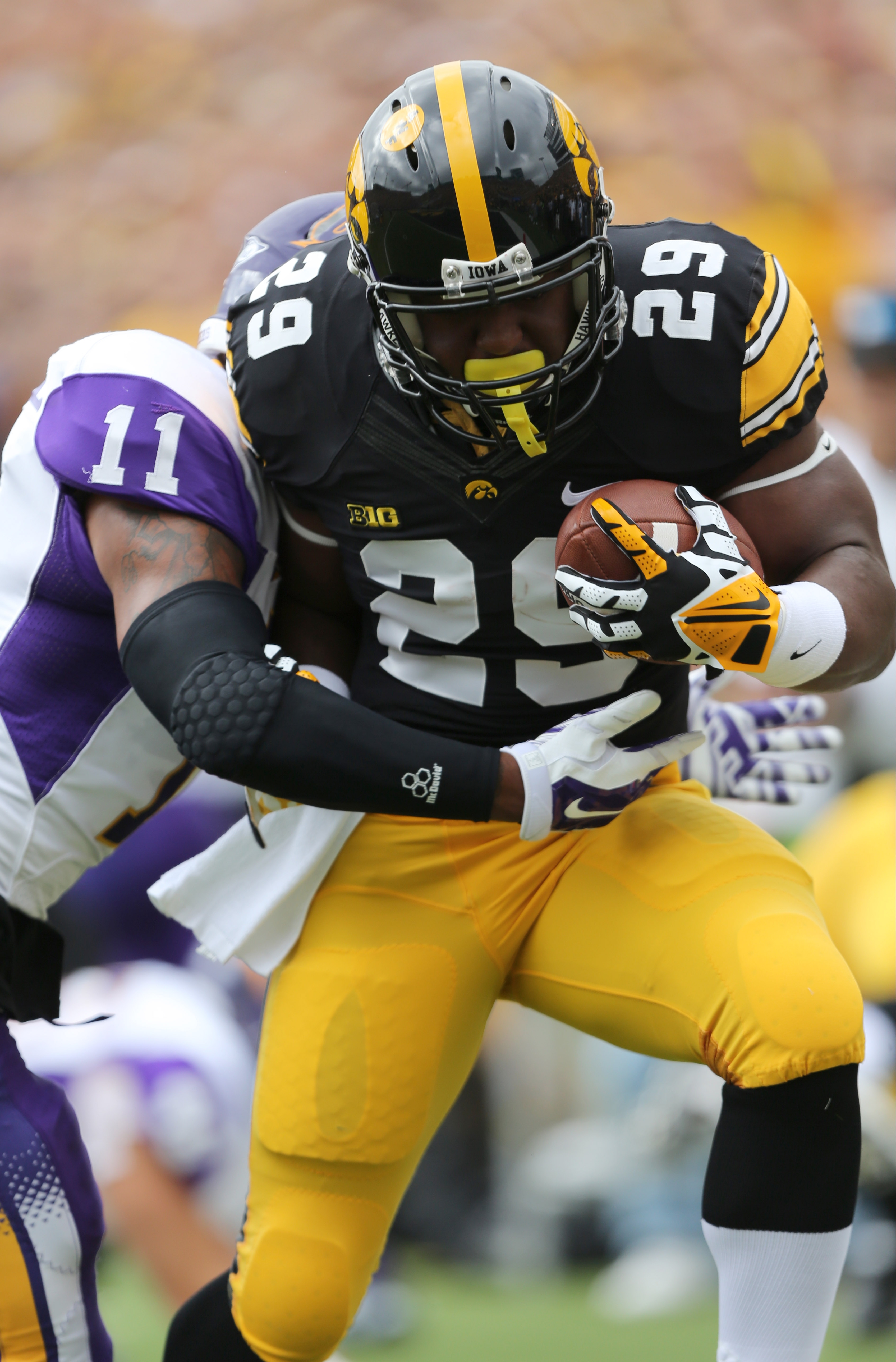Iowa holds off Northern Iowa 31-23