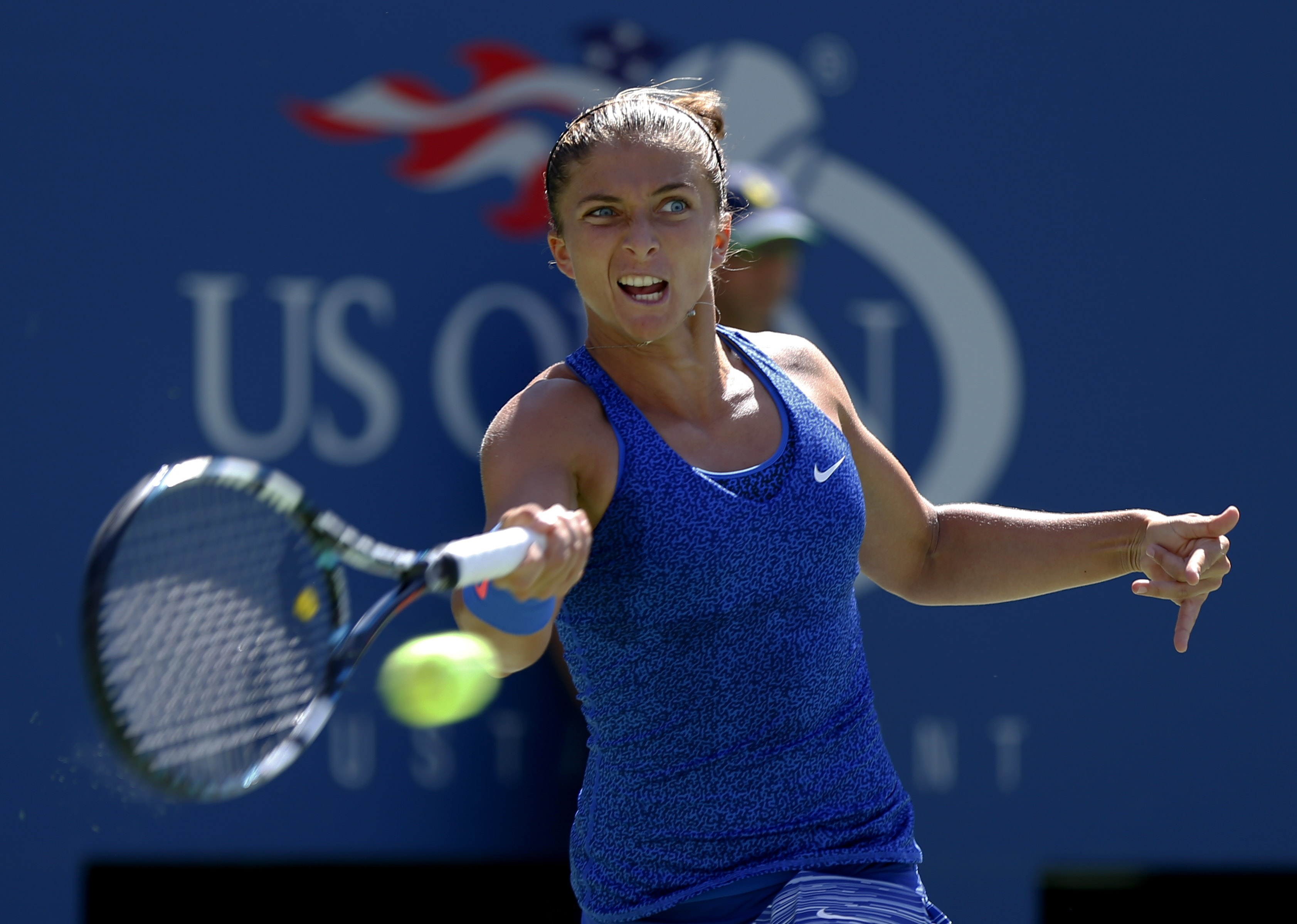 No. 1 US Open women's doubles duo out in 2nd round