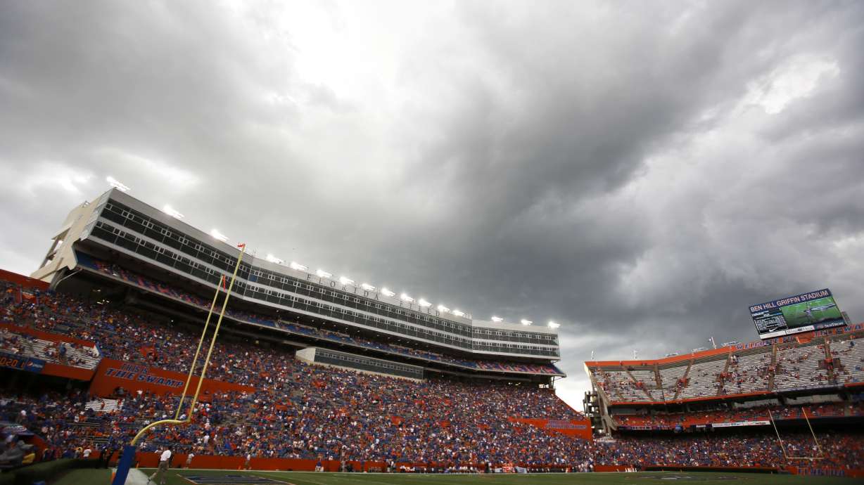 Idaho-Florida game postponed after lightning, rain