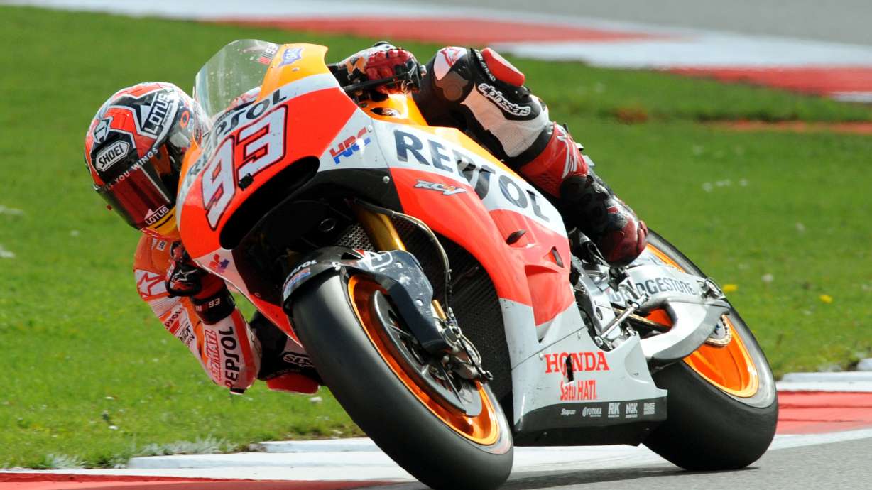 Championship leader Marquez wins British MotoGP