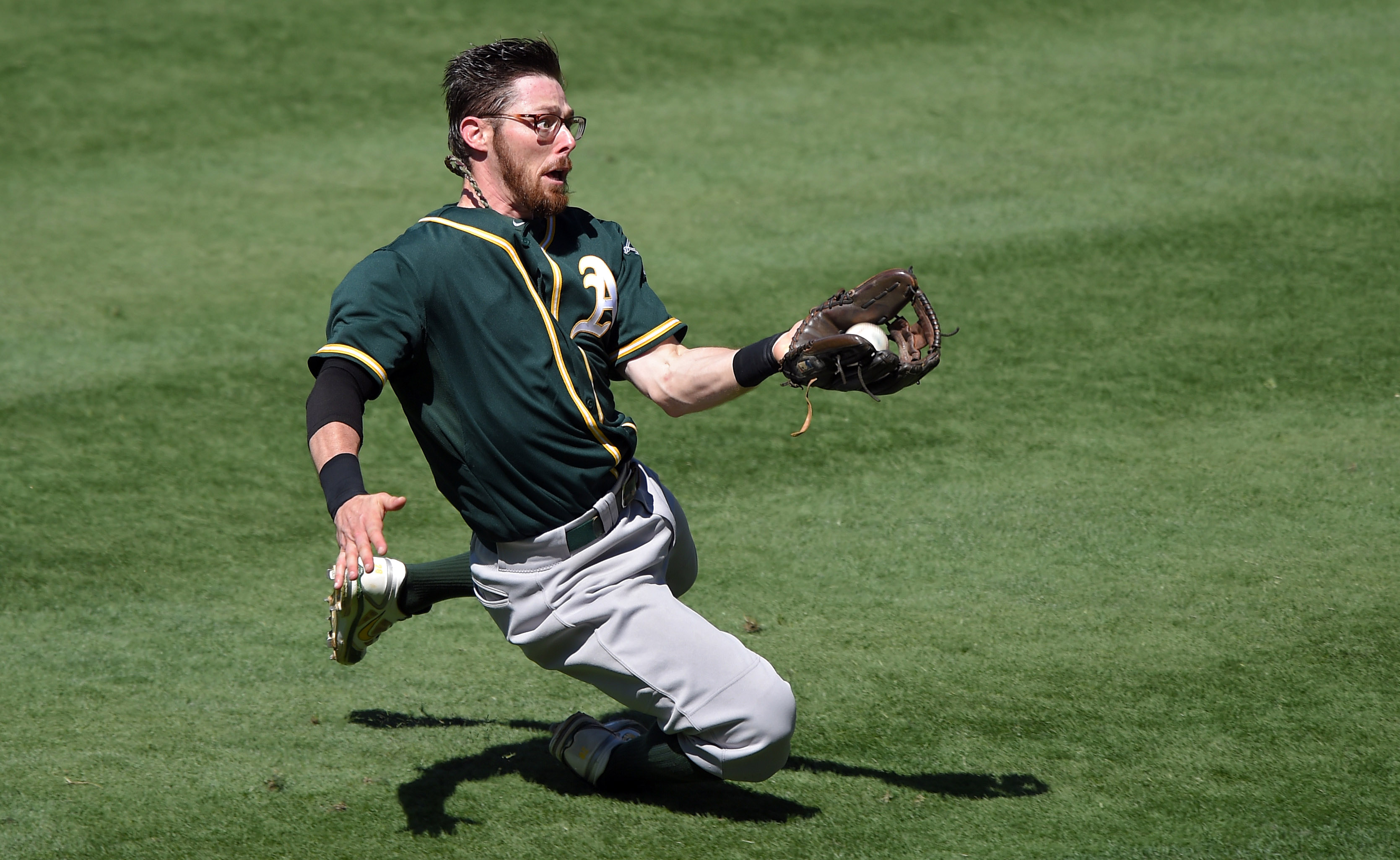 A's frustrated after 8-1 loss caps sweep by Angels