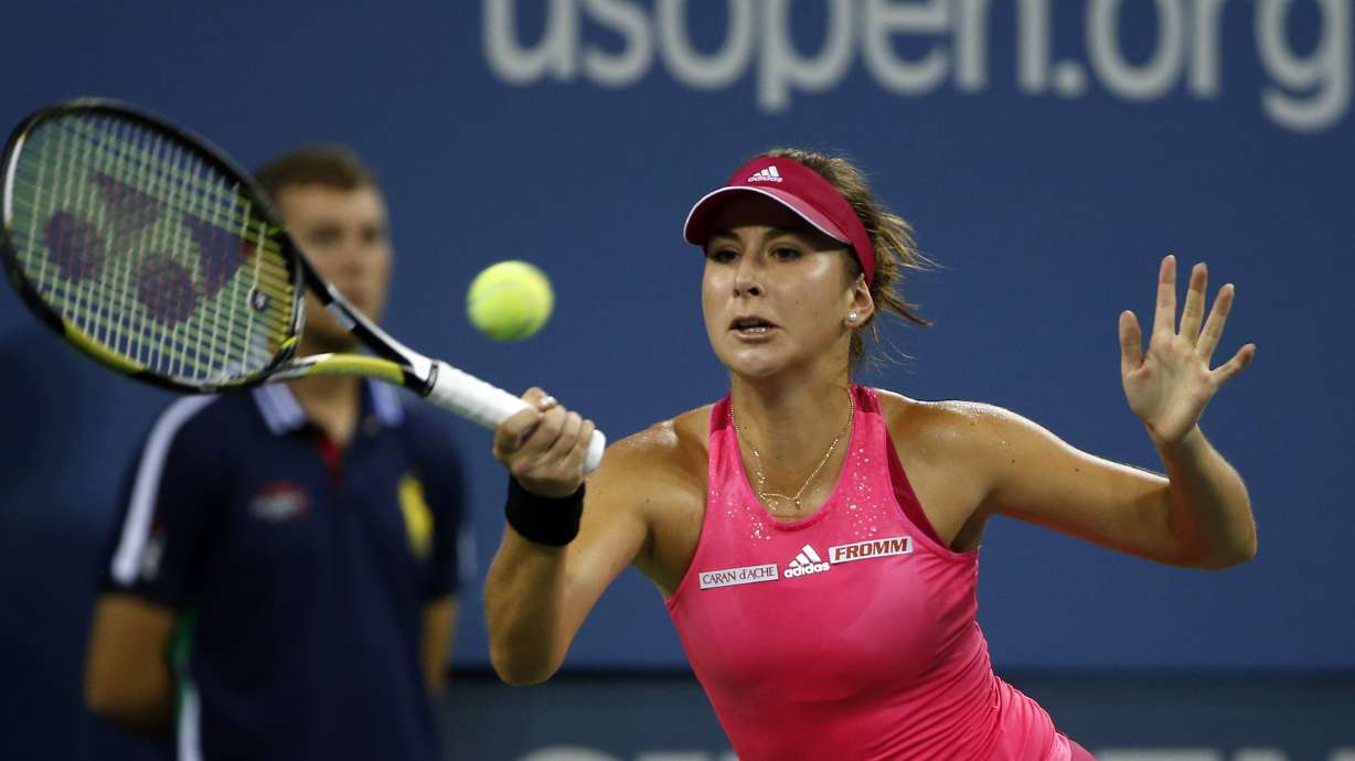 Bencic, 17, reaches US Open quarterfinals