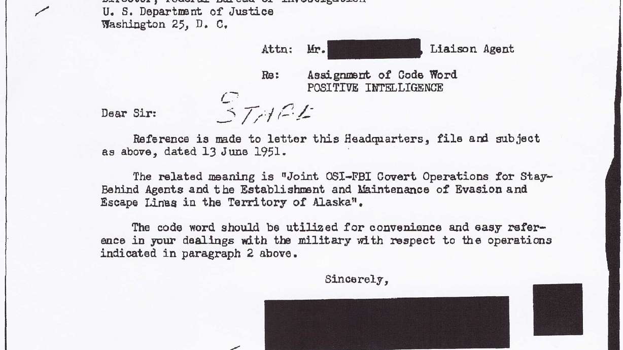 US trained Alaskans as secret 'stay-behind agents'