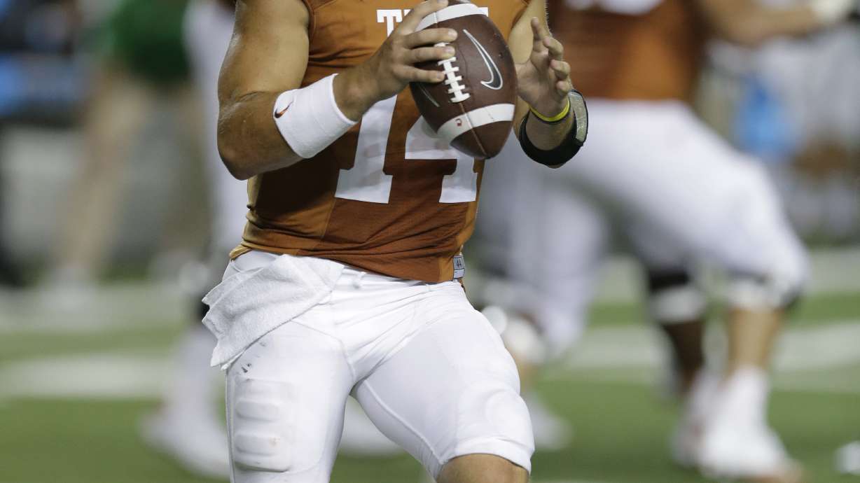 Texas QB David Ash to miss BYU game