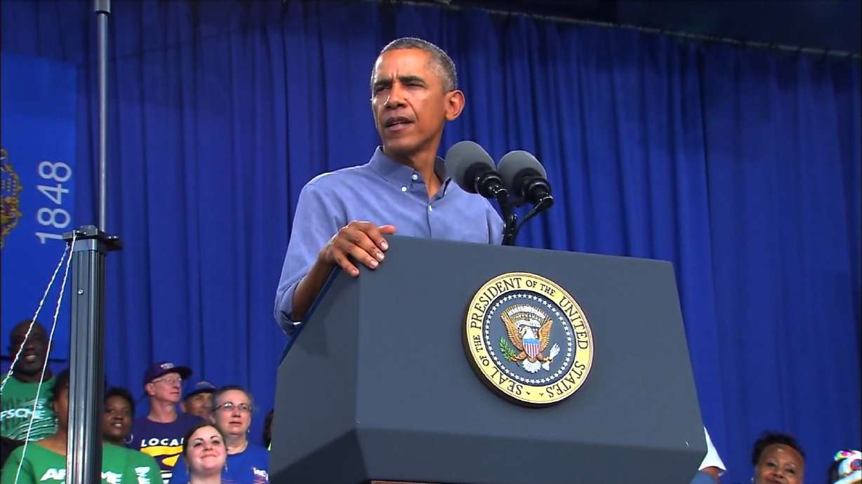 Obama blames Americans' anxious feelings on the media