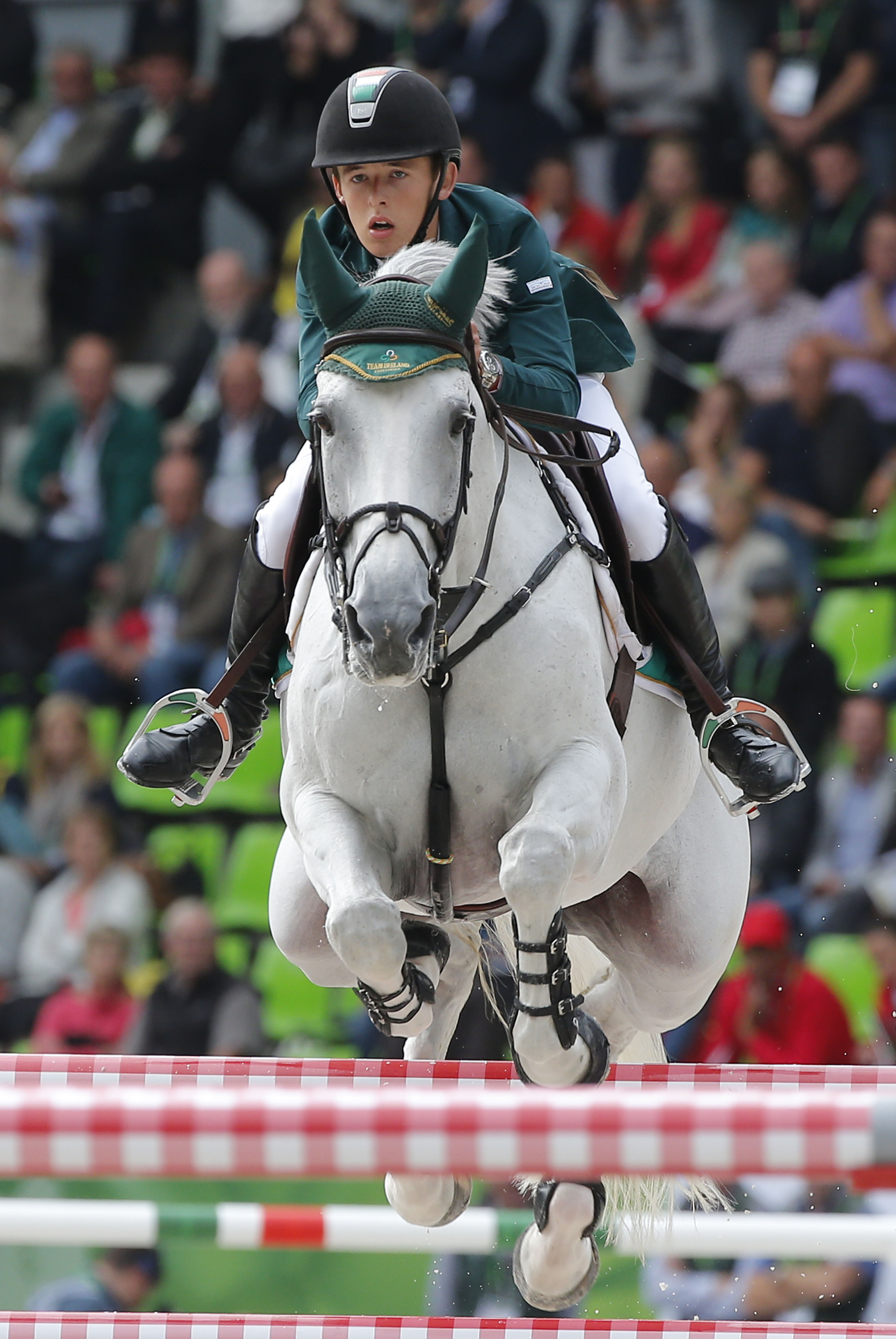Irish teen Allen wins speed jump event at worlds